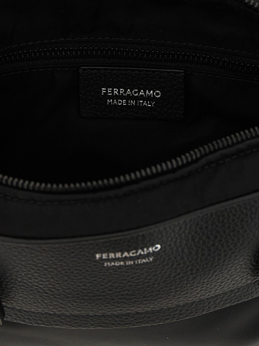 Ferragamo 'Twins Nylon' Crossbody Bag