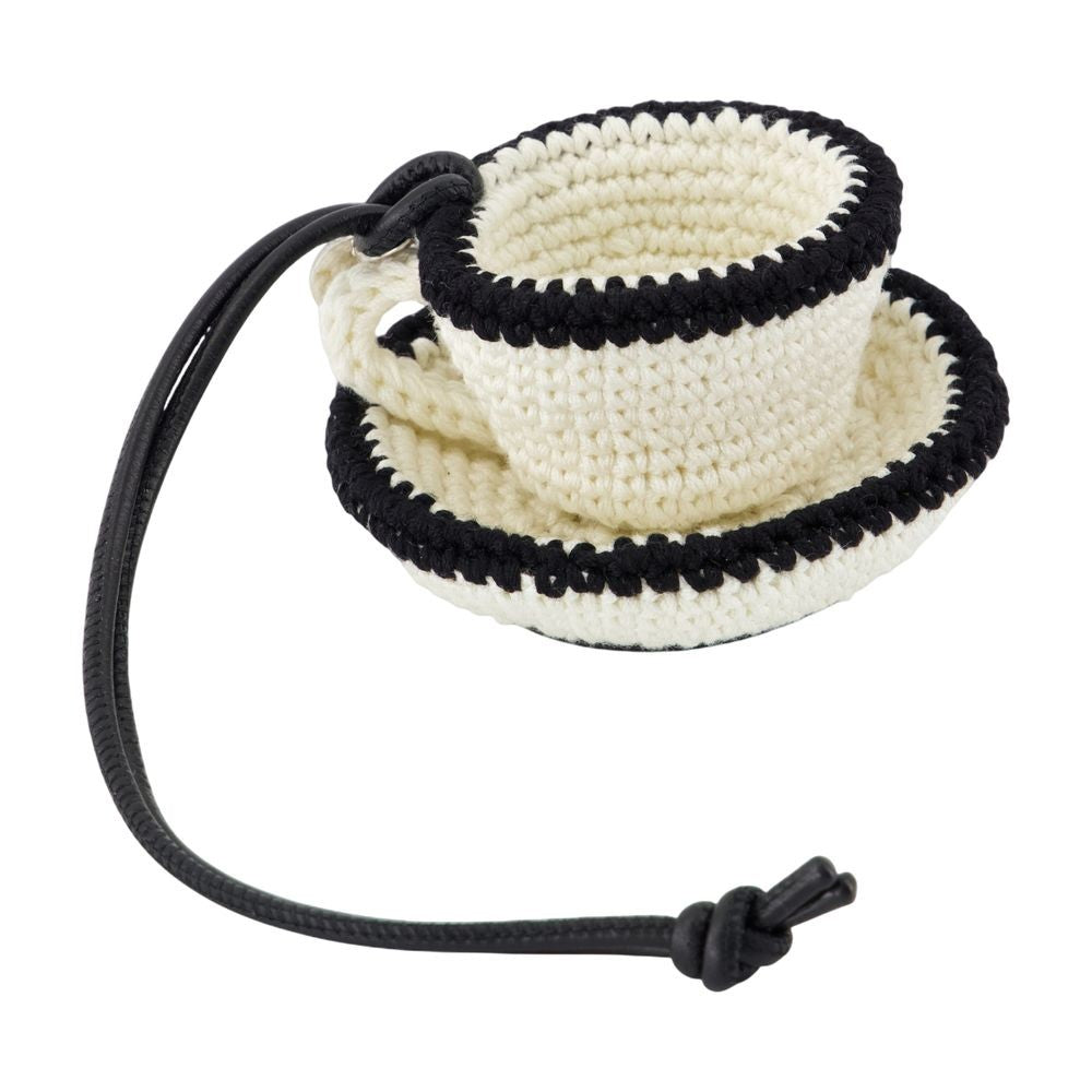 J. W. Anderson Teacup Charm - Cotton - White