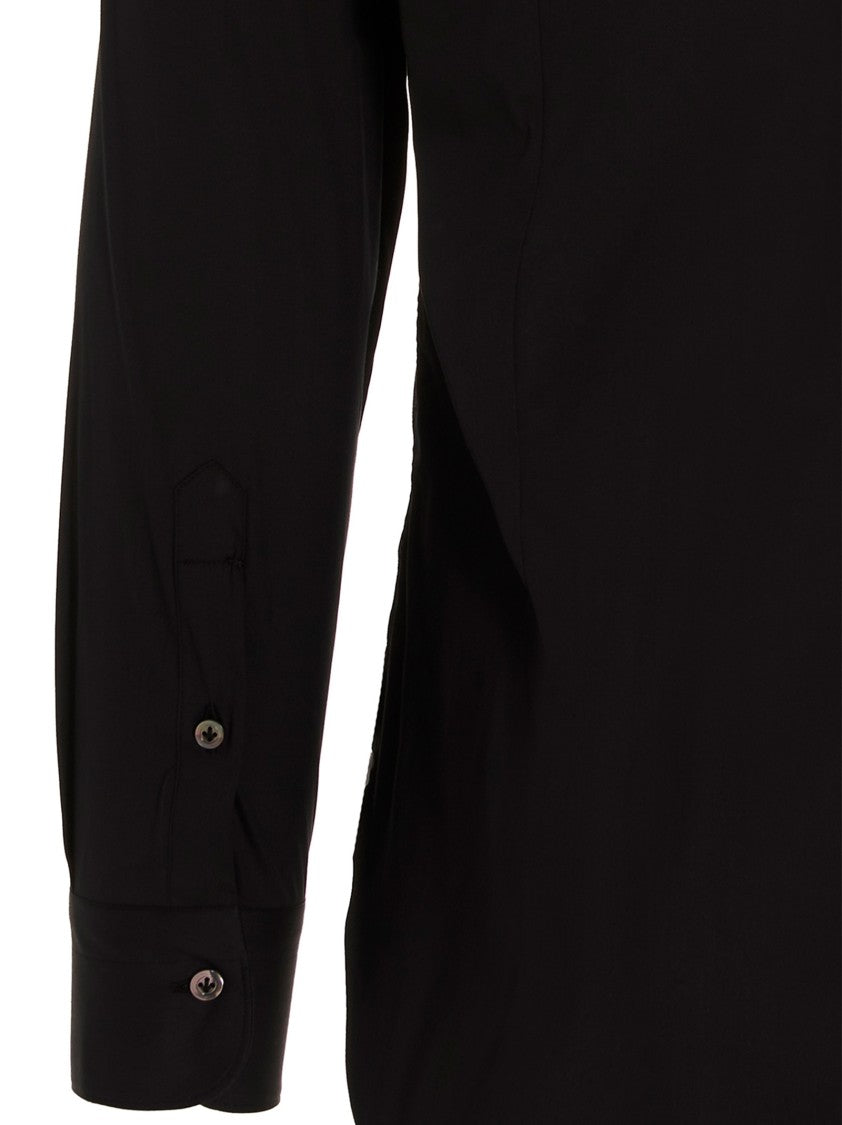 Barba Cotton Blend Poplin Shirt