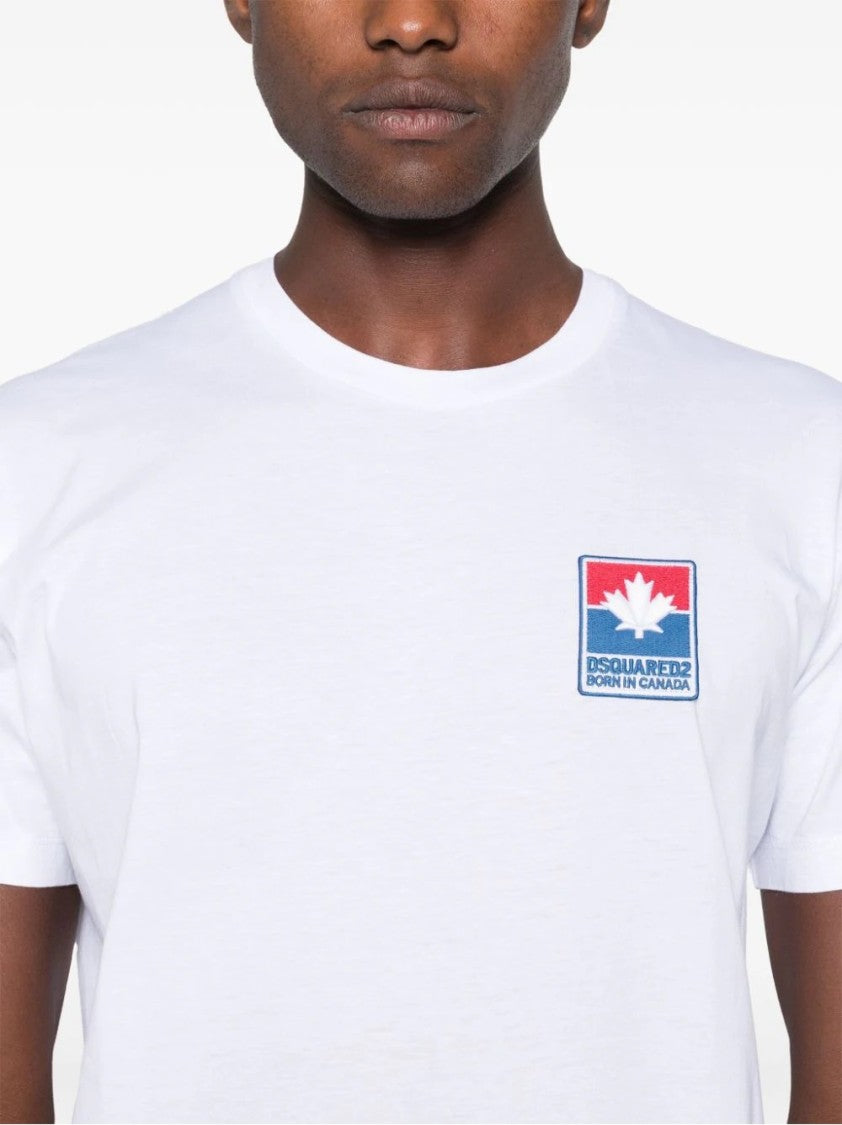 Dsquared2 Short Sleeve Cotton T-Shirt