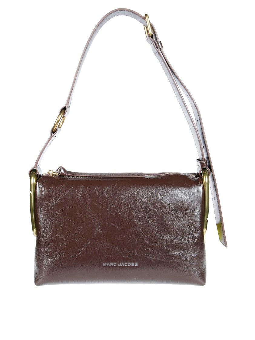 Marc Jacobs The Juliette Messenger Rectangular Brown Leather Messenger Bag