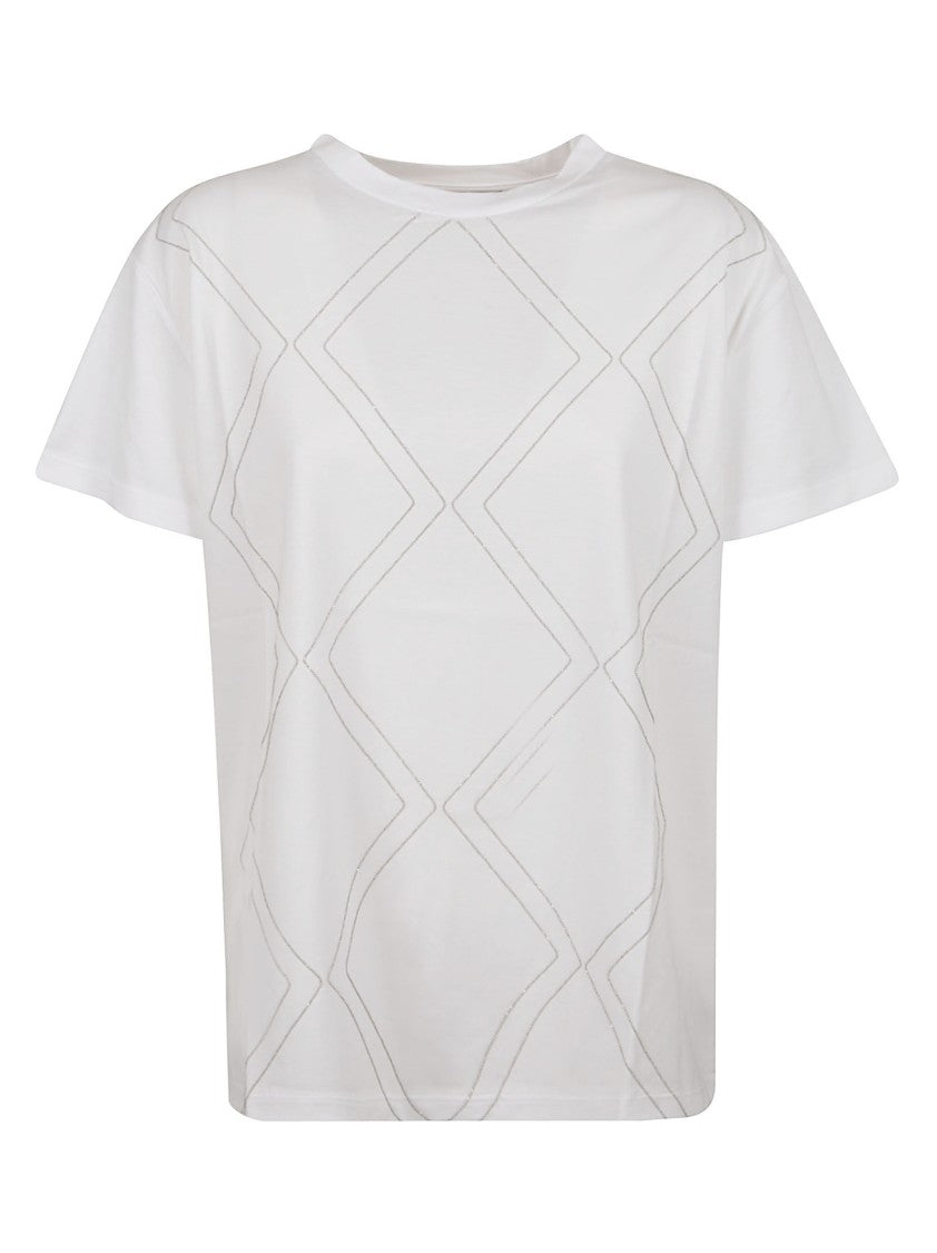 Fabiana Filippi Timeless White T-Shirts And Polos In Cotton