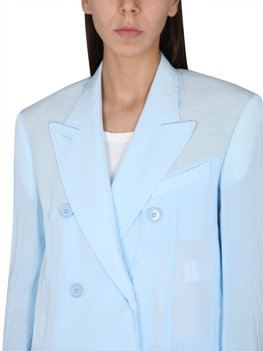 Max Mara Double-Breasted Jacket With Structured Silhouette