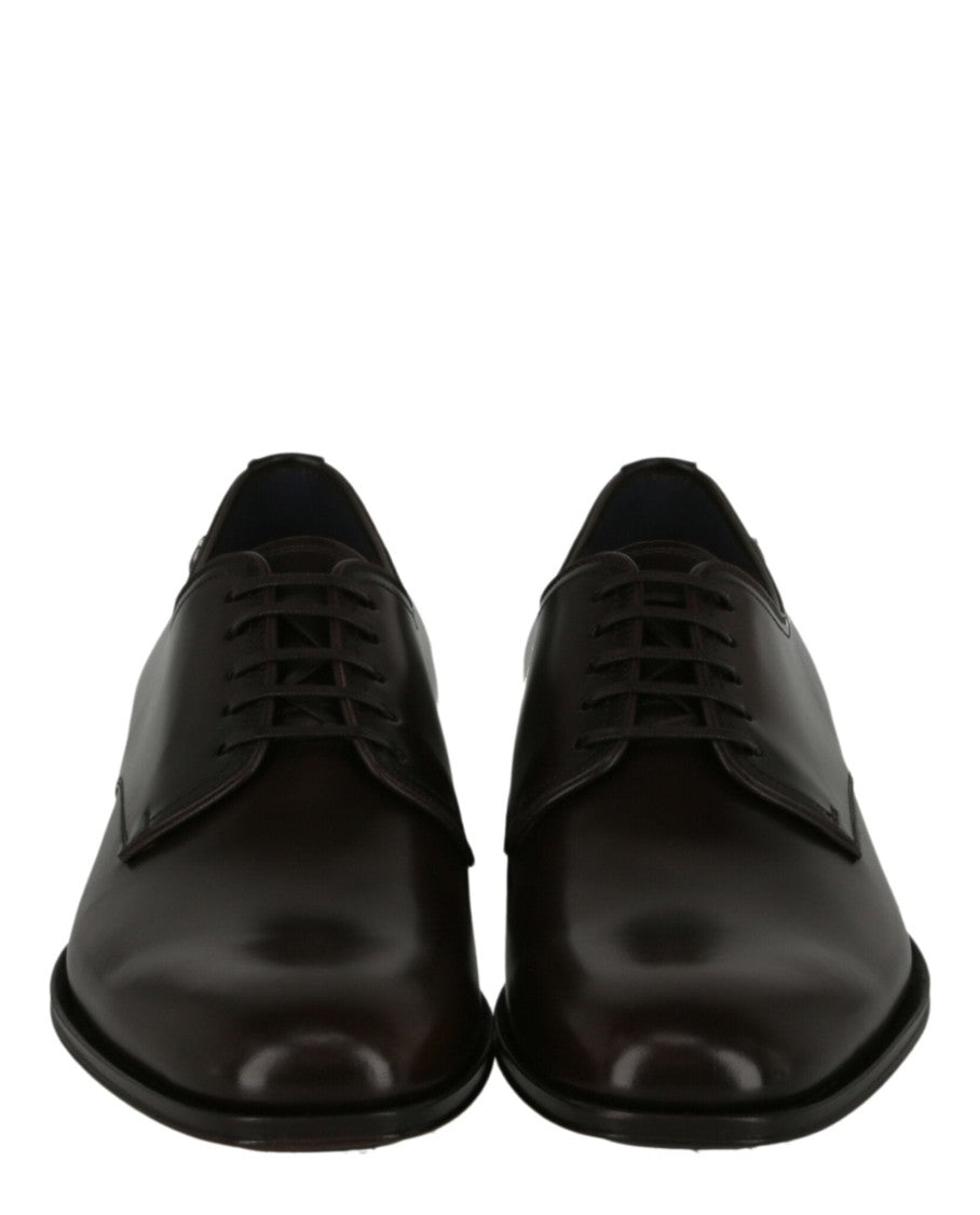 Ferragamo Pershore Leather Derby Shoes