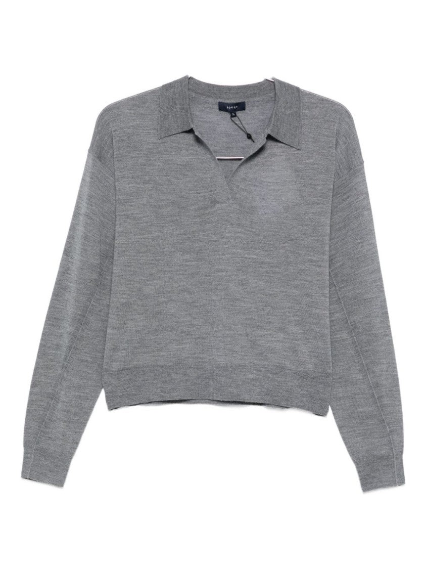 Soeur Merino Wool Sweater With V-Neck