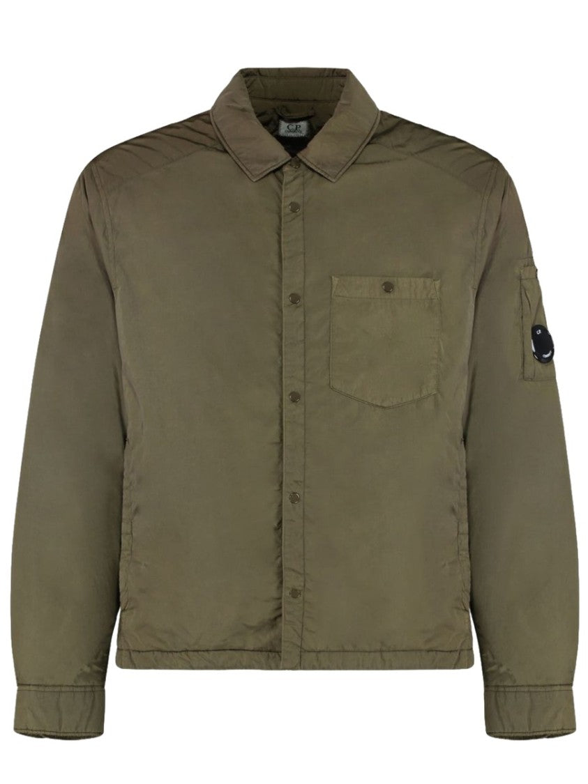 C.P. Company Black Chrome-R Polyamide Casual Shirt