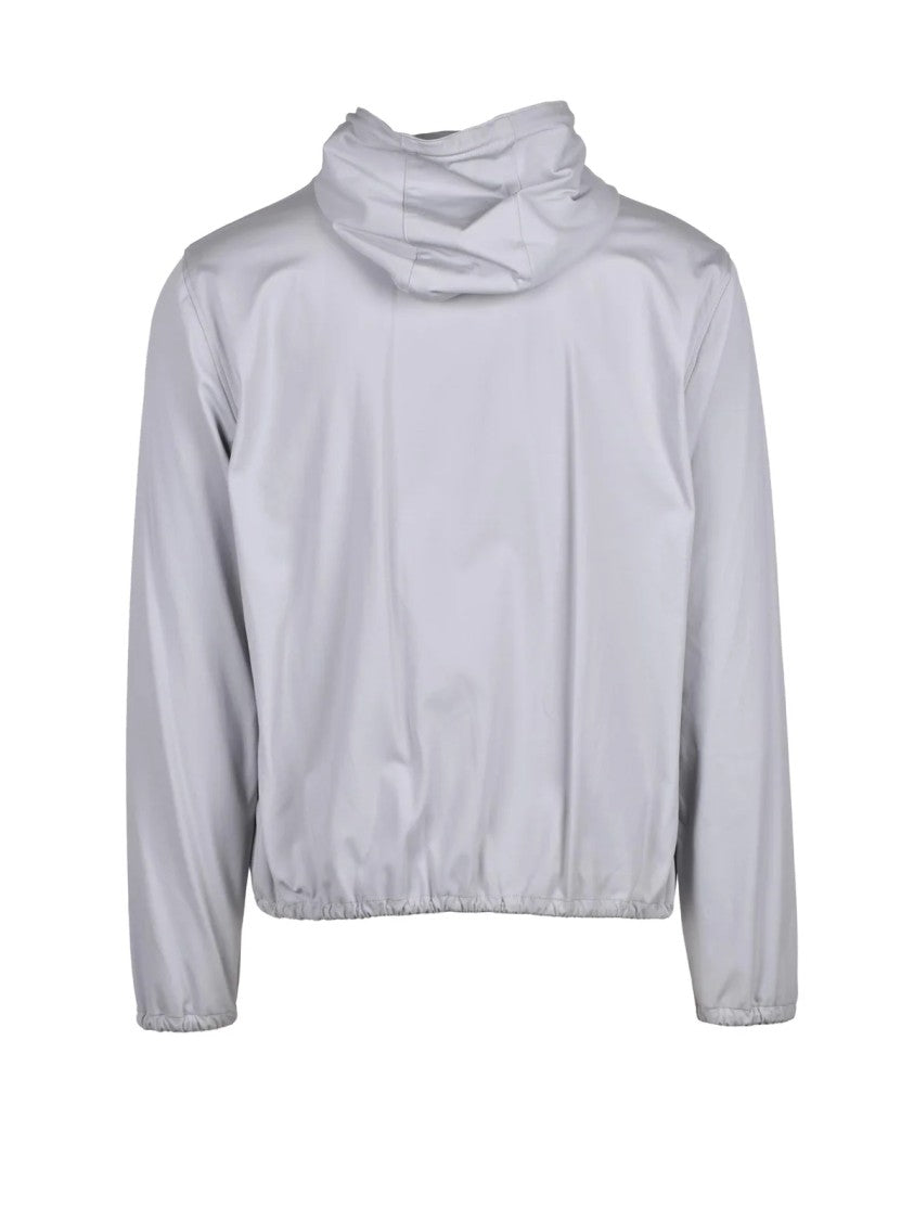 Tombolini Light Grey Polyamide Elastane Men Tracksuit