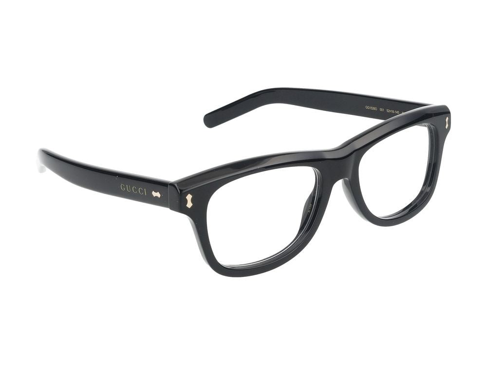 Gucci Eyeglasses Gg1526o 001 Black Black Transparent 52/18/145