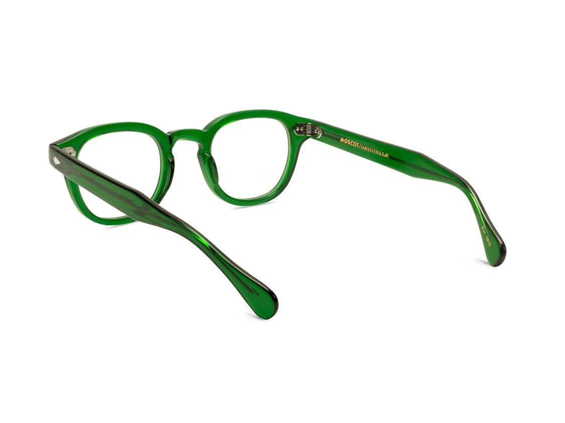 Moscot Green Or-Lem-O Translucent Acetate Eyeglasses
