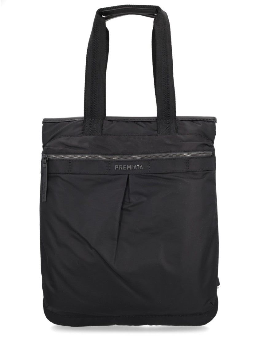 Premiata Black Backpack With Dual Top Handles