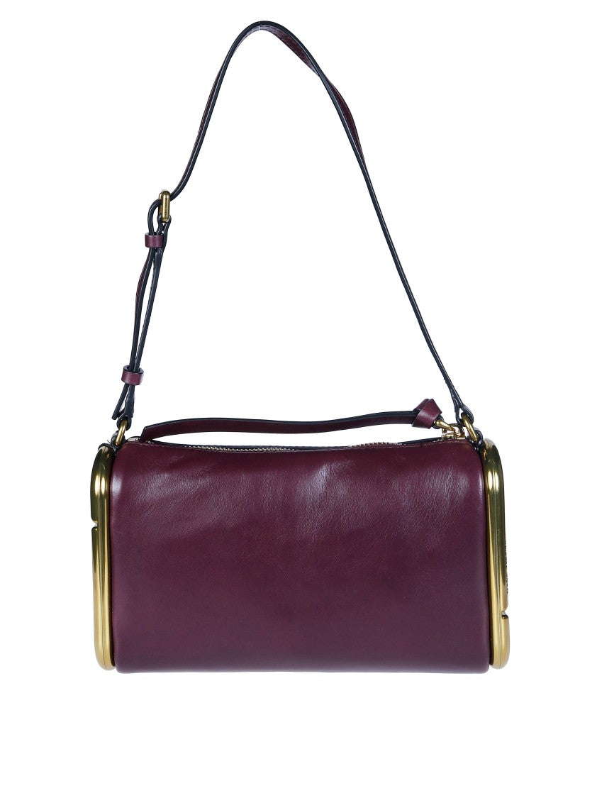 Marc Jacobs The Juliette Cylindrical Burgundy Shoulder Bag