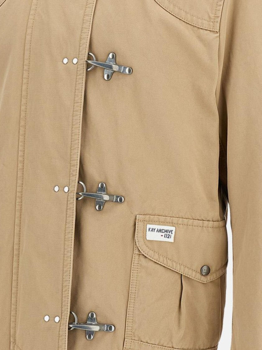 Fay Four-Hook Archive Jacket With Iconic Design