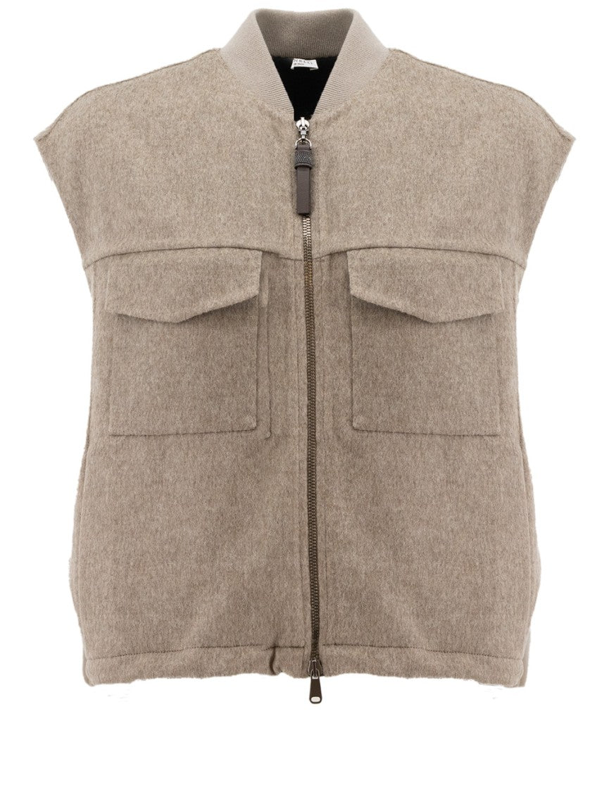 Brunello Cucinelli Lightweight Virgin Wool Blend Cardigan