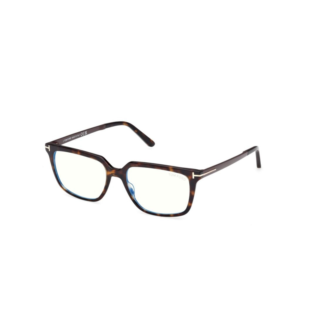 Tom Ford Ft6039-B Rectangular Tortoiseshell Acetate Sunglasses