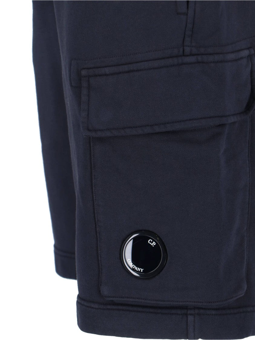 C.P. Company Tailored Fit Trousers With Straight Leg Design And Subtle Detailing