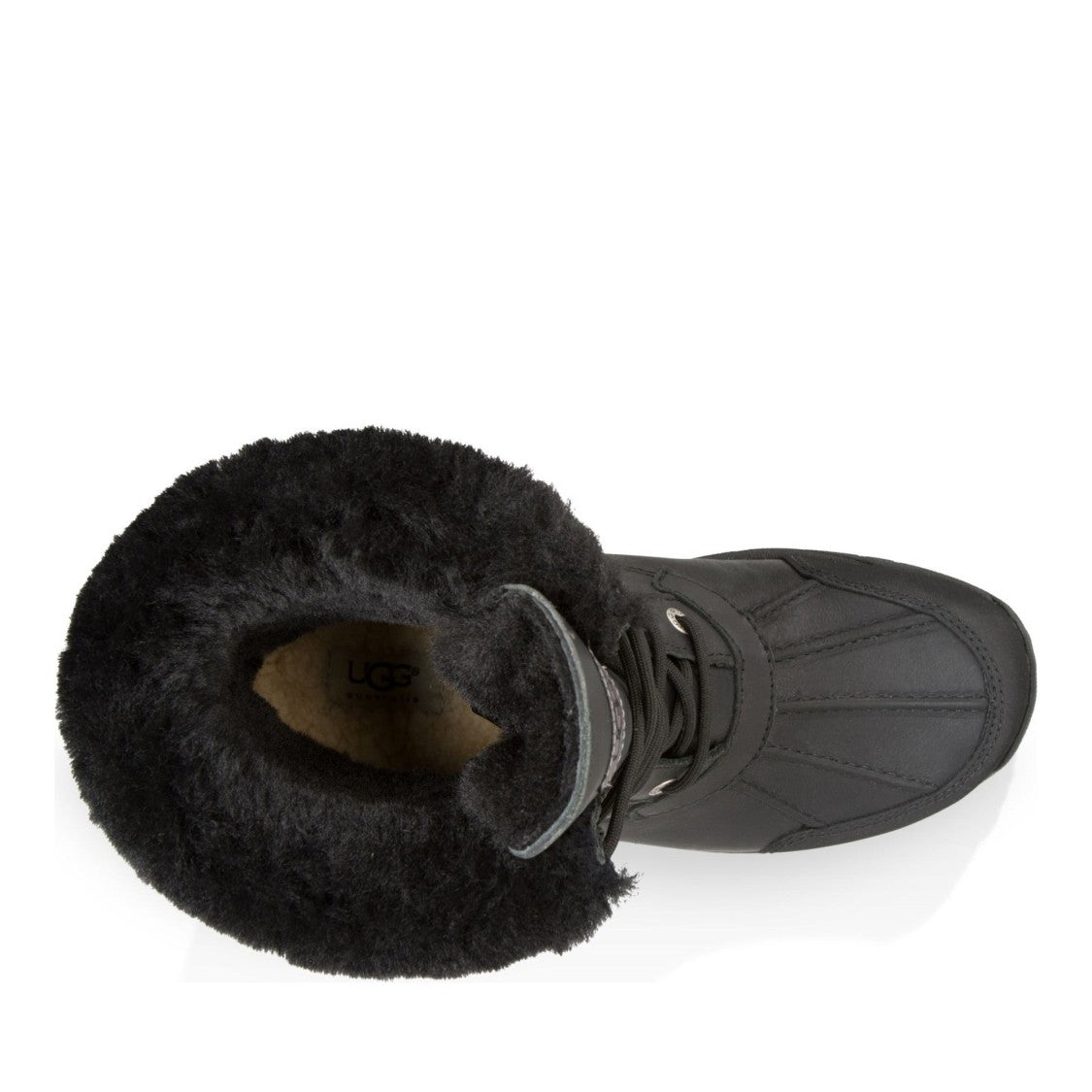 Ugg Black Butte Leather Lace-Up Boots