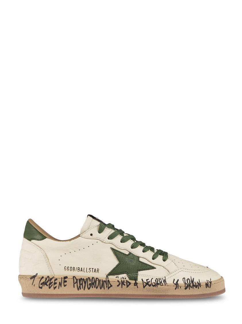 Golden Goose Classic Low-Top Sneakers With Textured Leather