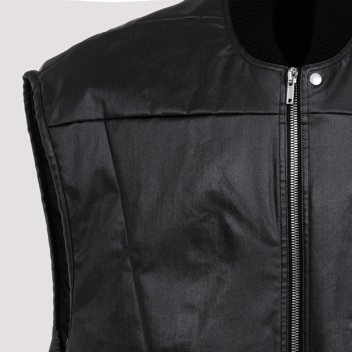 Rick Owens Jumbo Flight Denim Rick Owens Cotton Vest