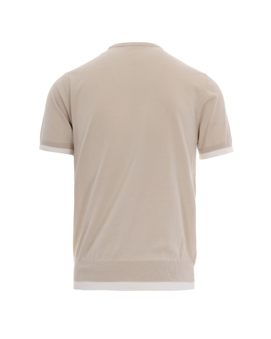Paolo Pecora Contrasting Knit T-Shirt
