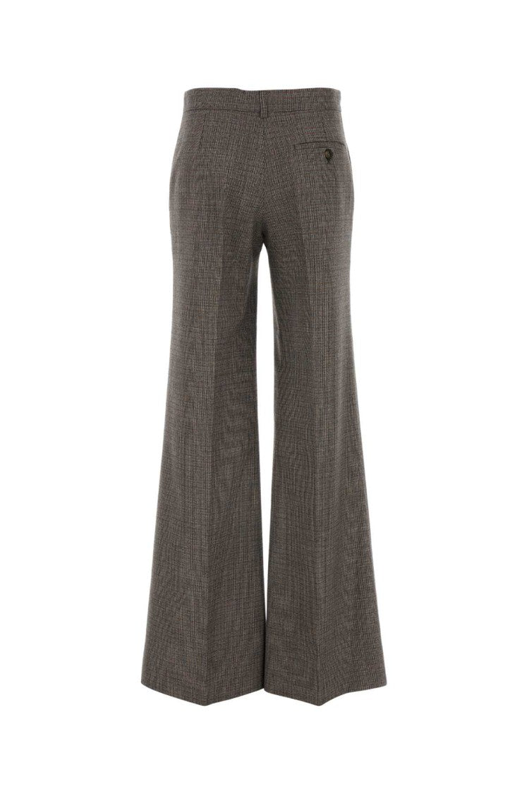 Stella Mccartney Embroidered Wool Palazzo Pant