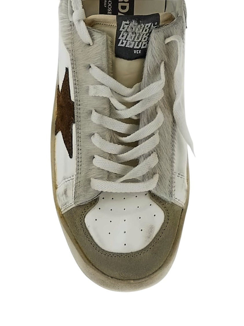 Golden Goose Low-Top Vintage White Sneakers