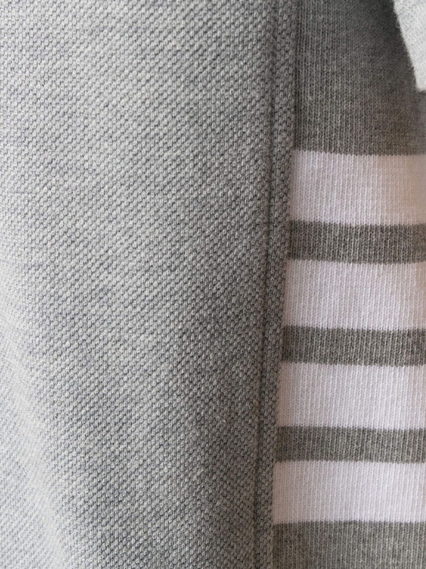 Thom Browne "4 Bar" T-Shirt – Grey