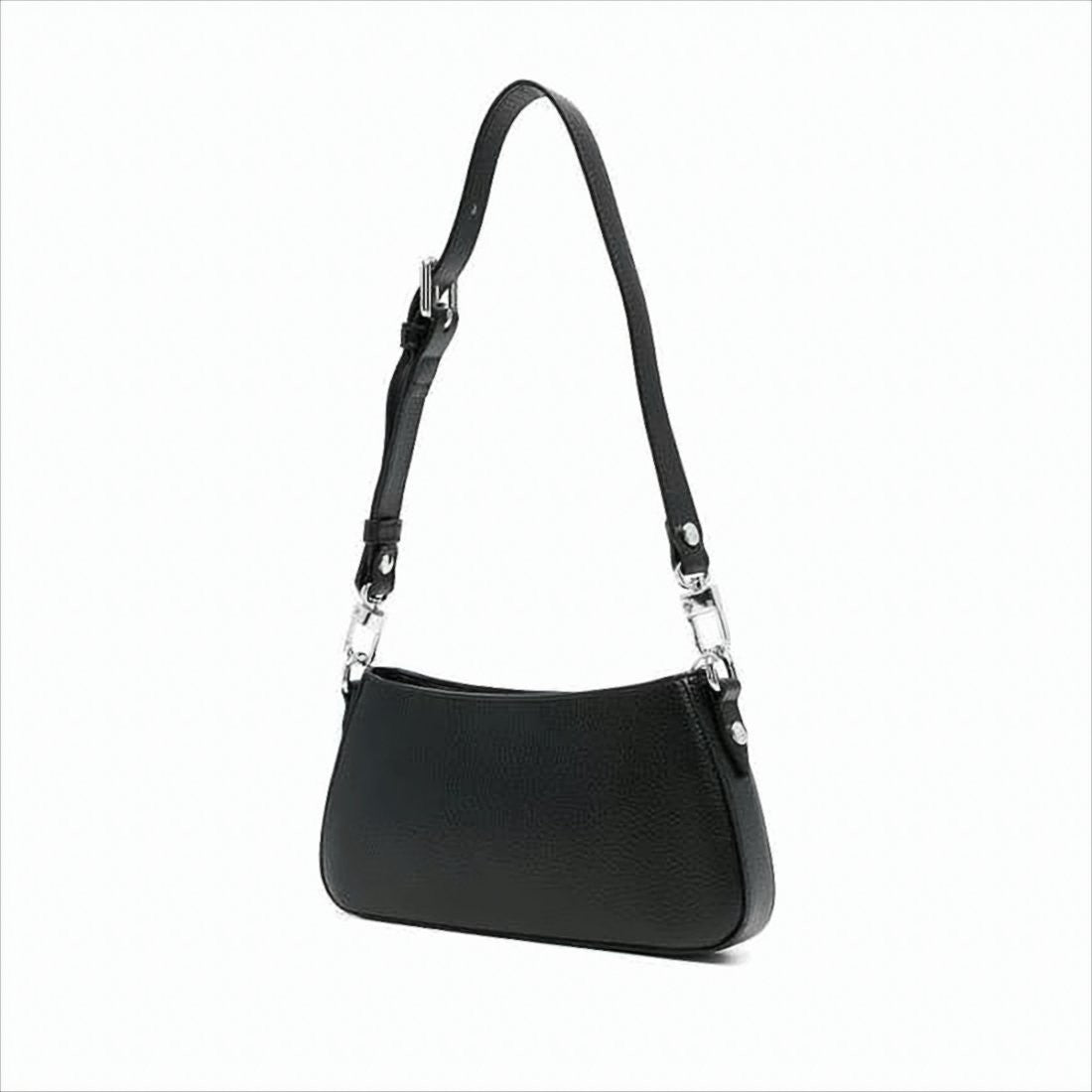 Vivienne Westwood Textured Polyurethane Clutch With Metallic Emblem