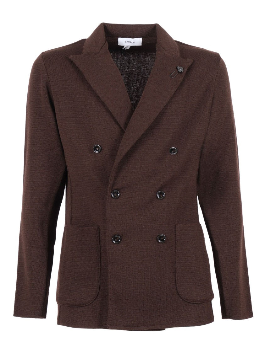 Lardini Men's Knit Jacket