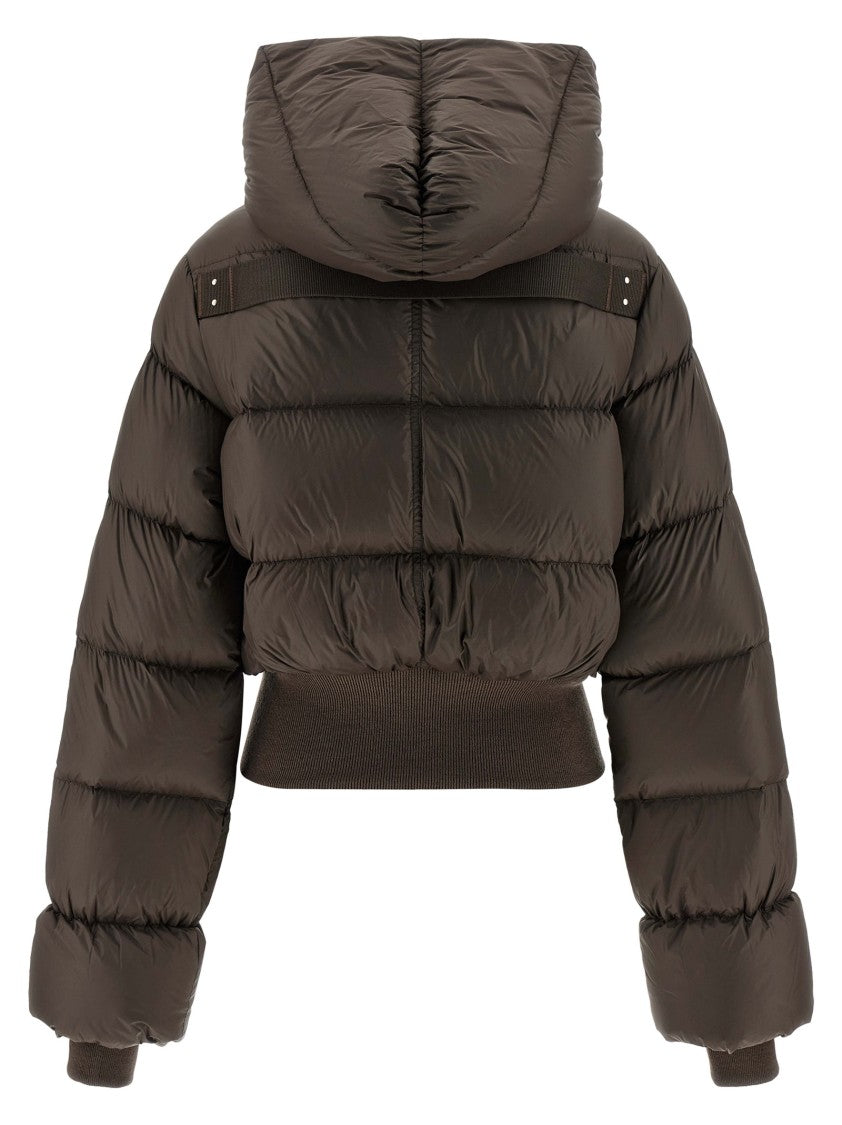 Rick Owens Quilted Nylon Bomber Jacket