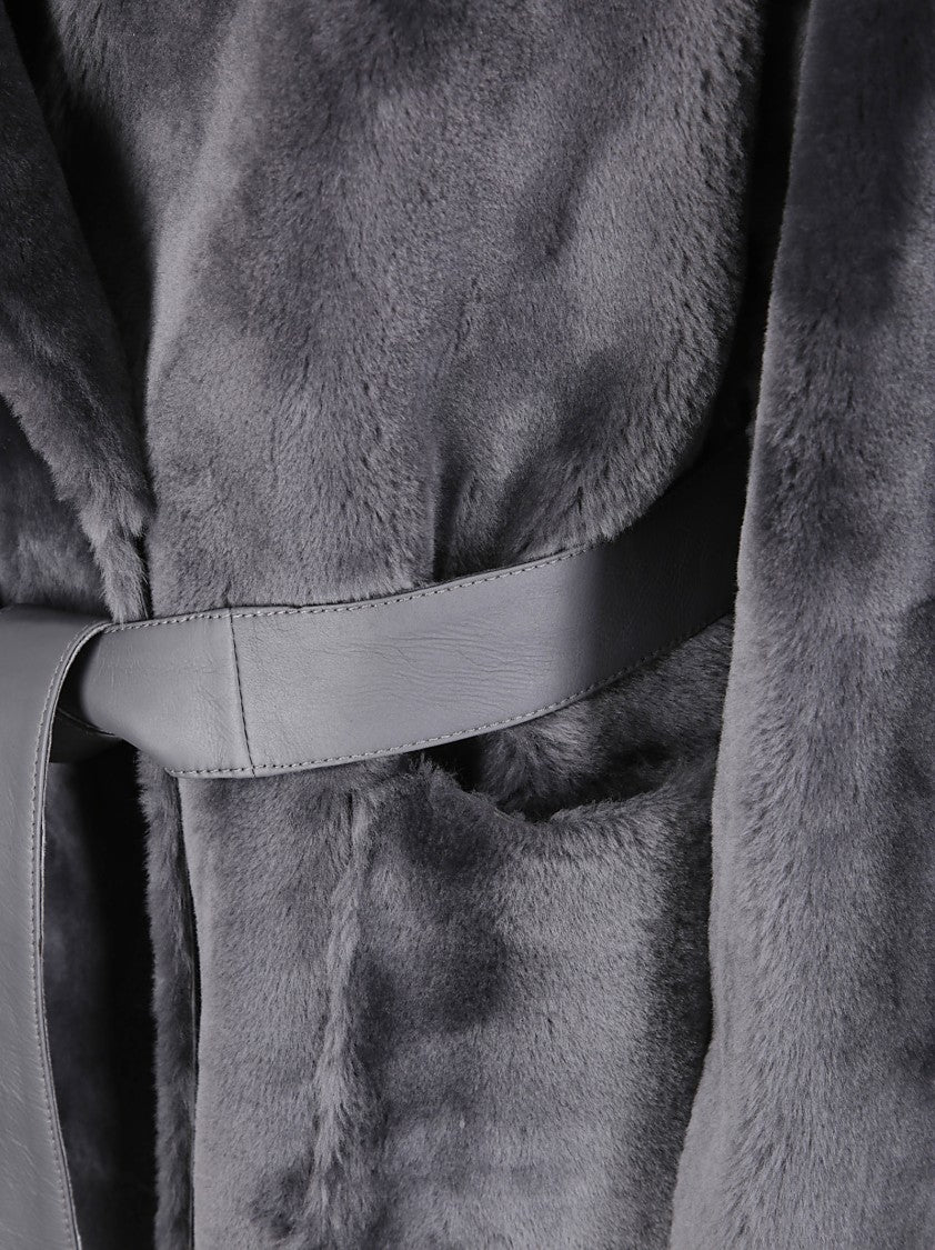 1972 Desa Reversible Shearling Robe Coat