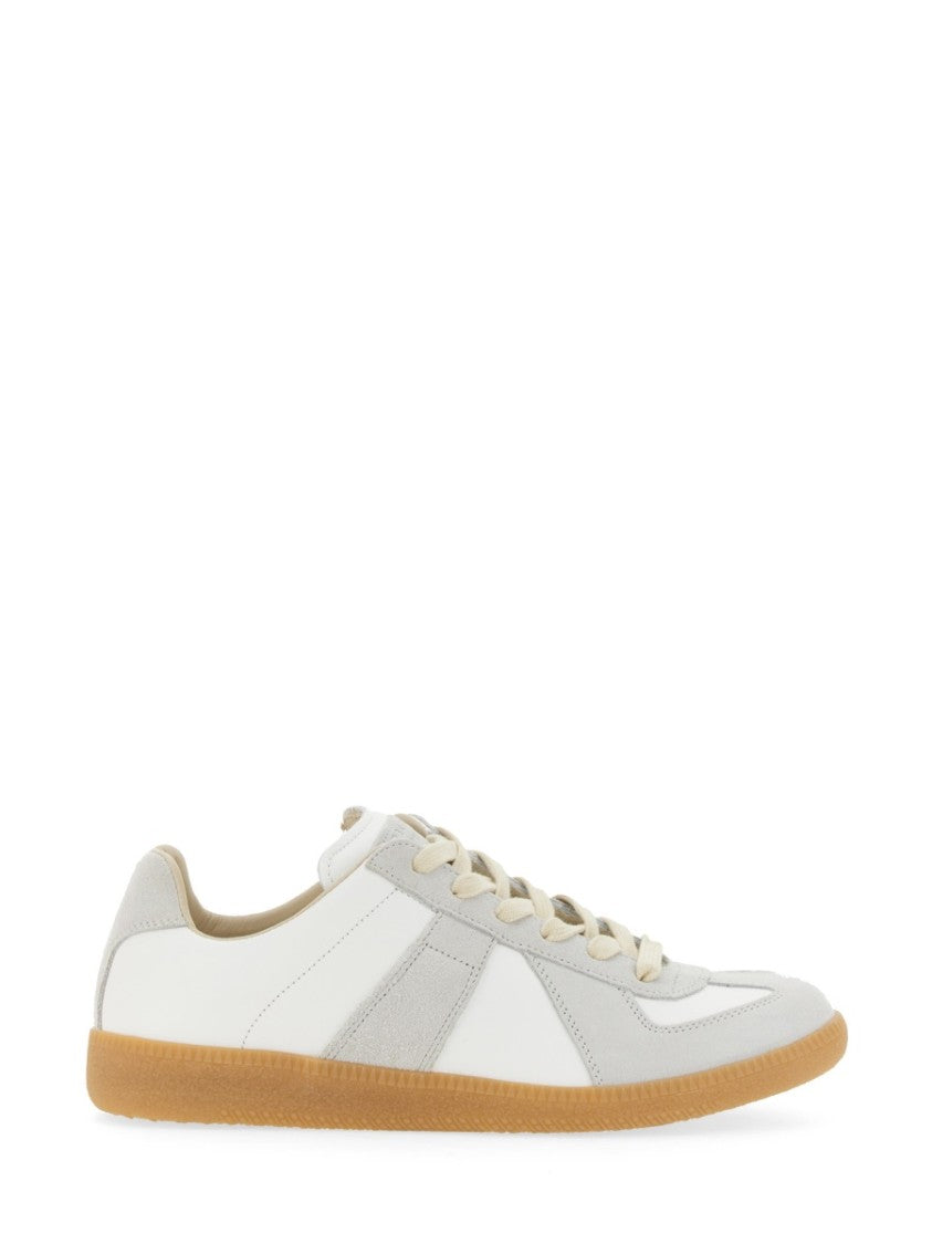 Maison Margiela Low-Top Suede Leather Vintage Sporty Sneakers