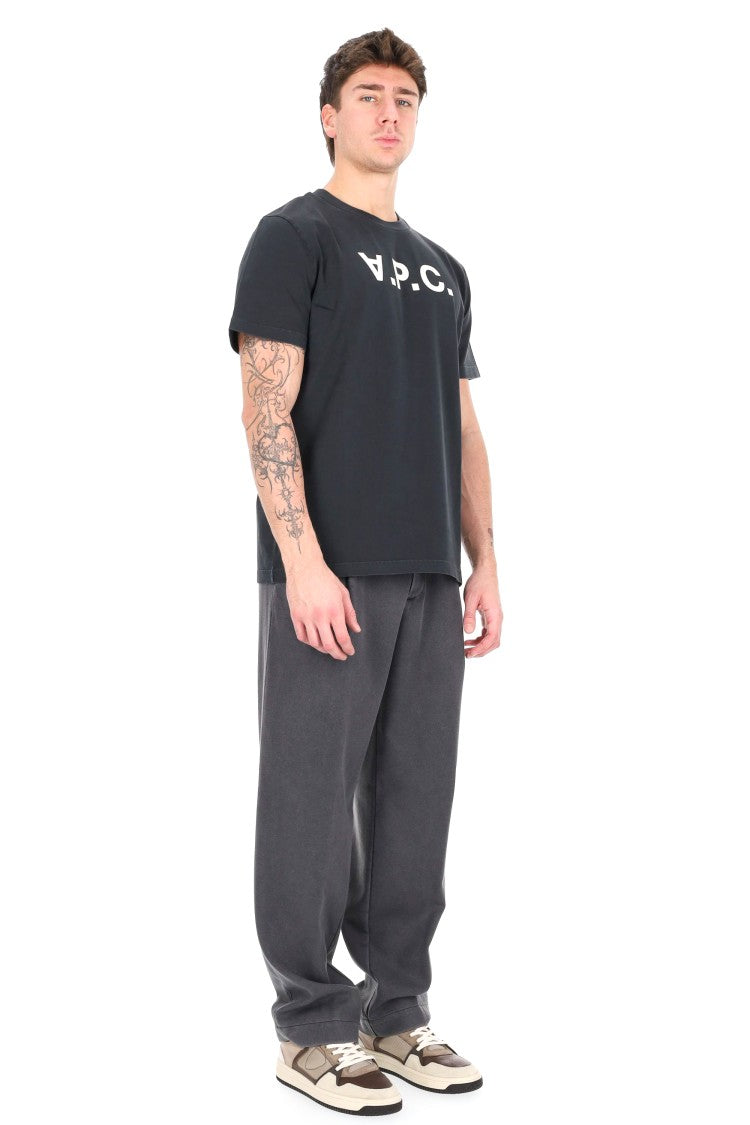 A.P.C. Grey Grand Vpc Organic Cotton T-Shirt