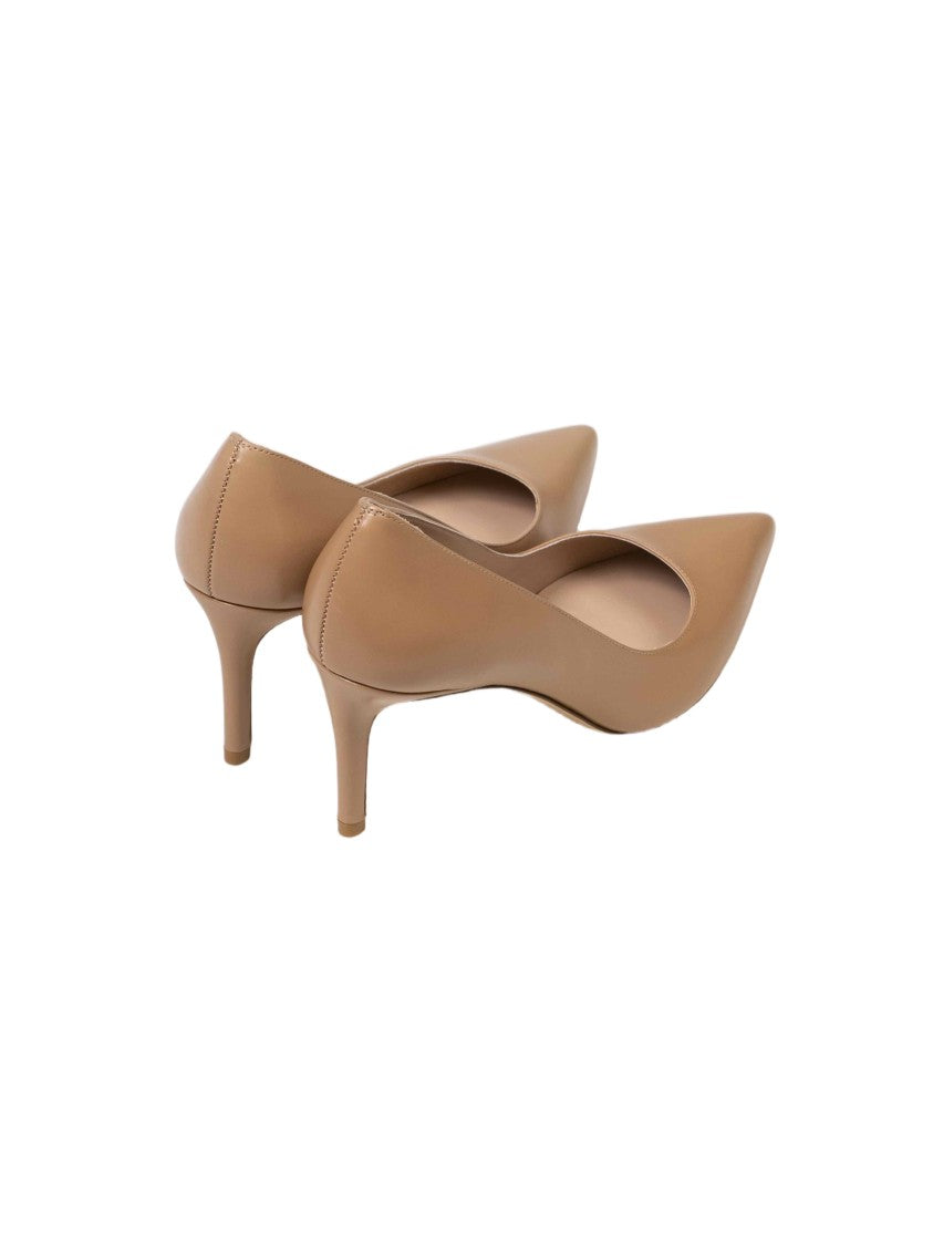 Stuart Weitzman Brown Stuart Power 75 Pointed-Toe Pumps