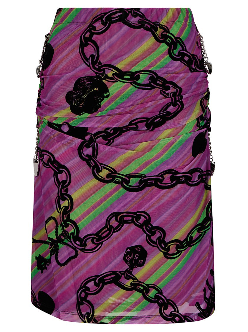 Chopova Lowena Sonicscape Mesh Skirt