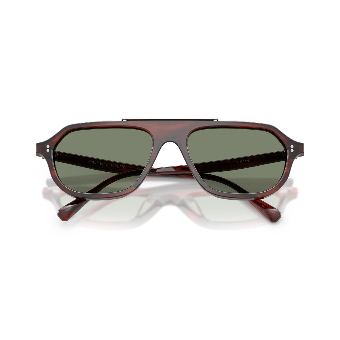 Oliver Peoples 0Ov5613su Bold Tortoiseshell Acetate Sunglasses With Angular Lenses