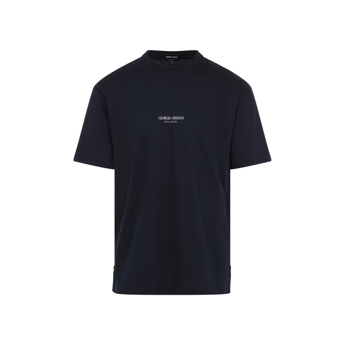 Giorgio Armani Blue Cotton T-Shirt