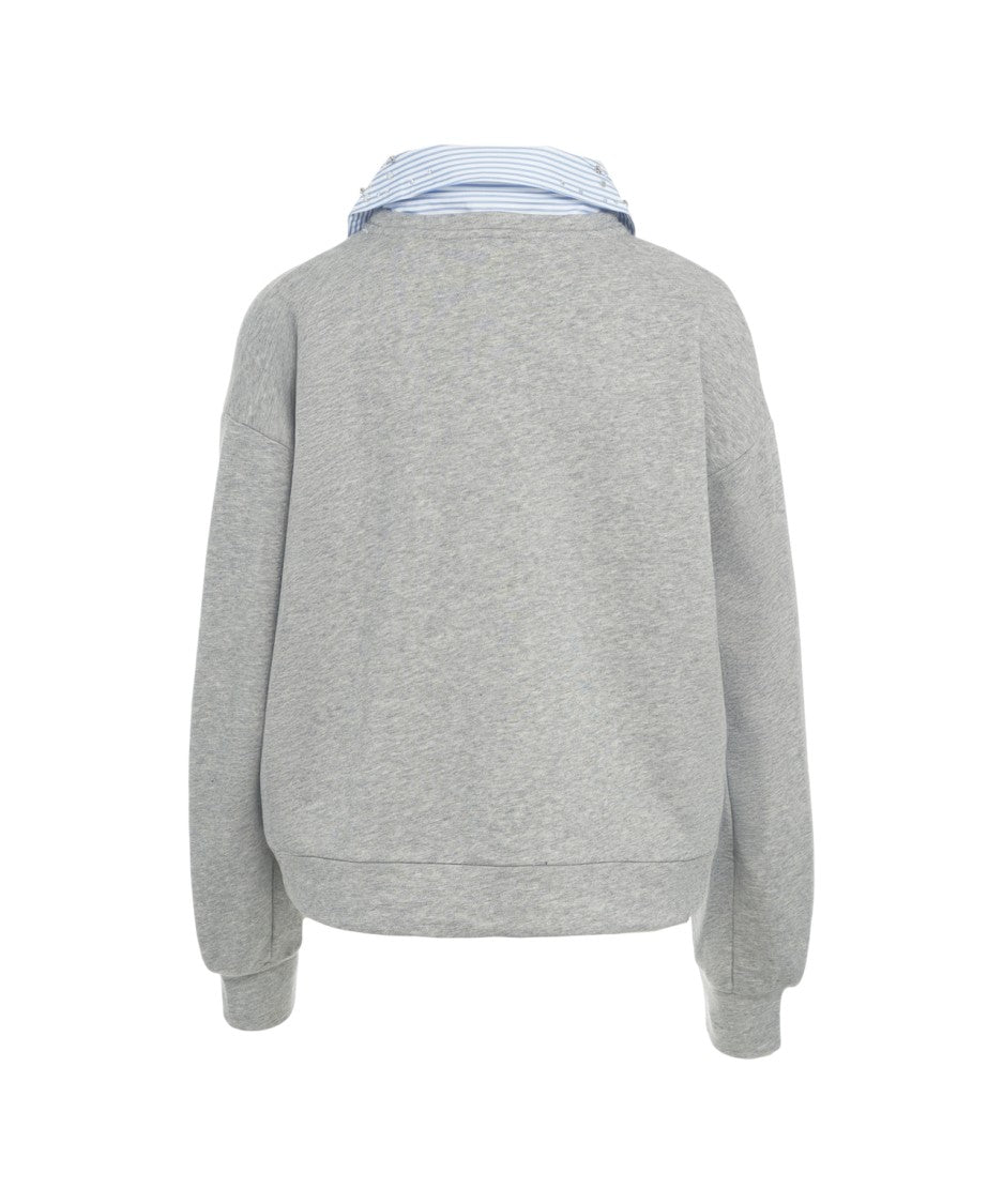 Liu Jo Shirt Collar Sweatshirt
