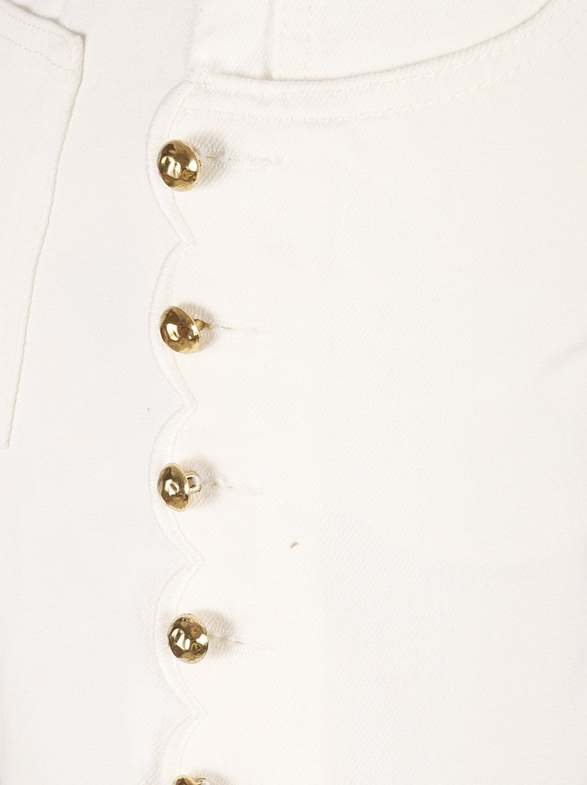 Chloé High-Waisted Straight-Leg Jeans