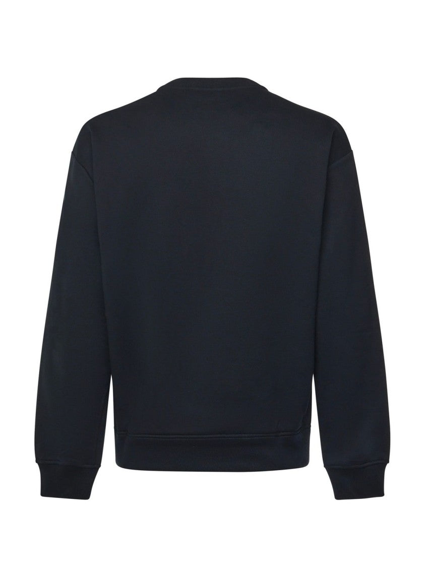 Dolce & Gabbana Logo Knit Sweater – Dark Blue