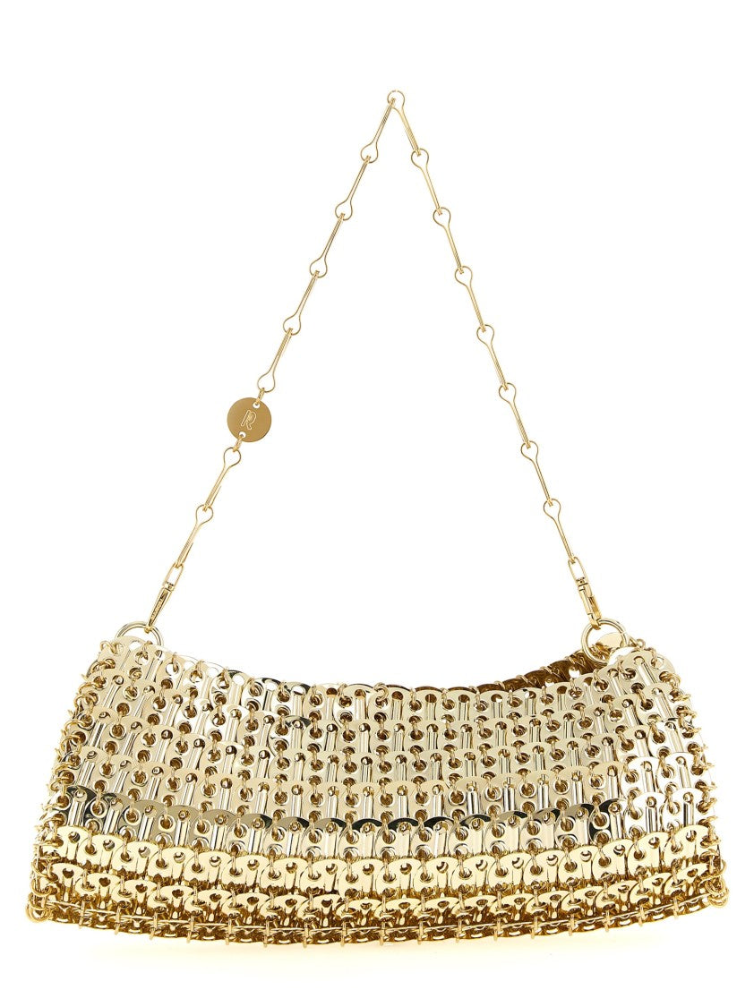 Paco Rabanne Metal Mesh Evening Clutch With Removable Handle