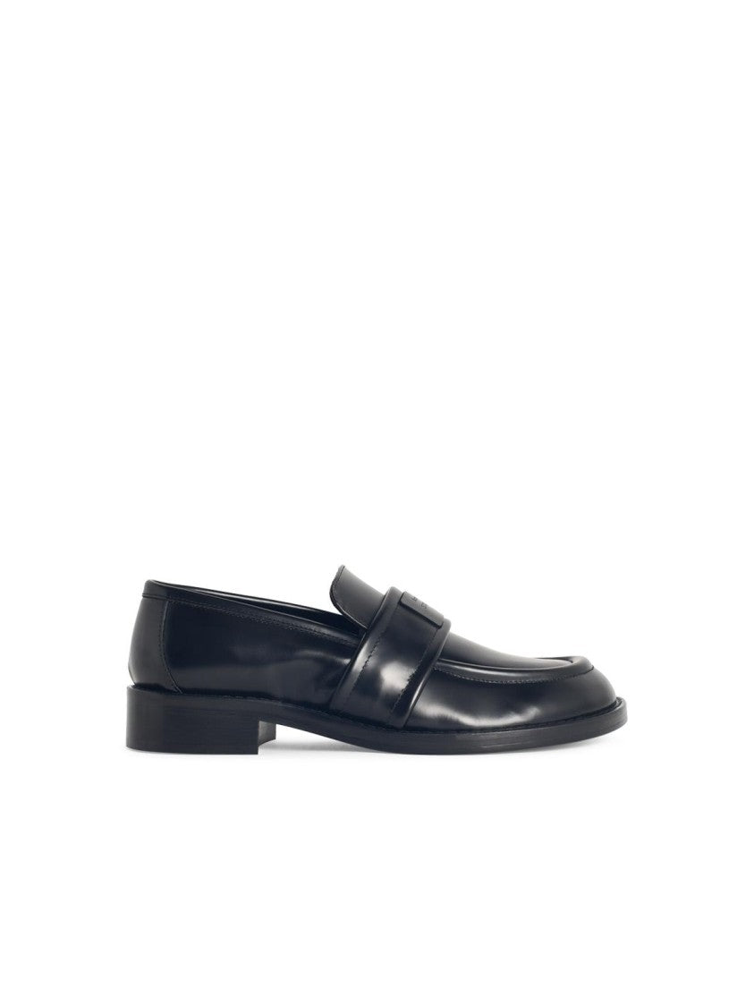 Acne Studios Black Leather Loafers