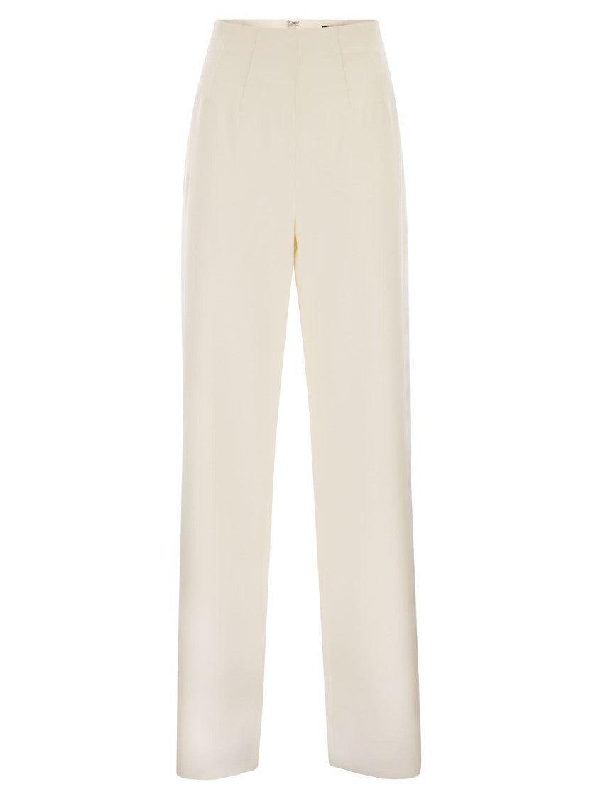 Max Mara Balta High-Waisted Wool Trousers