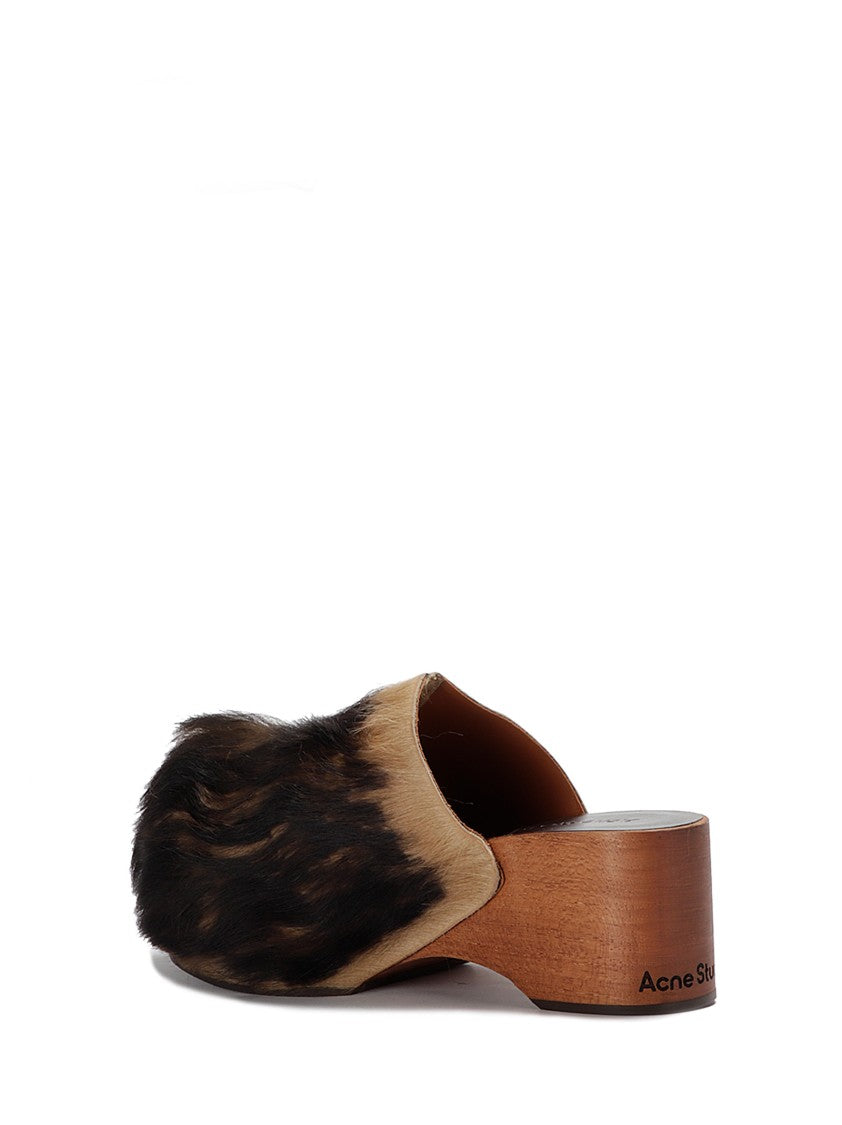 Acne Studios Pony Hair Mule
