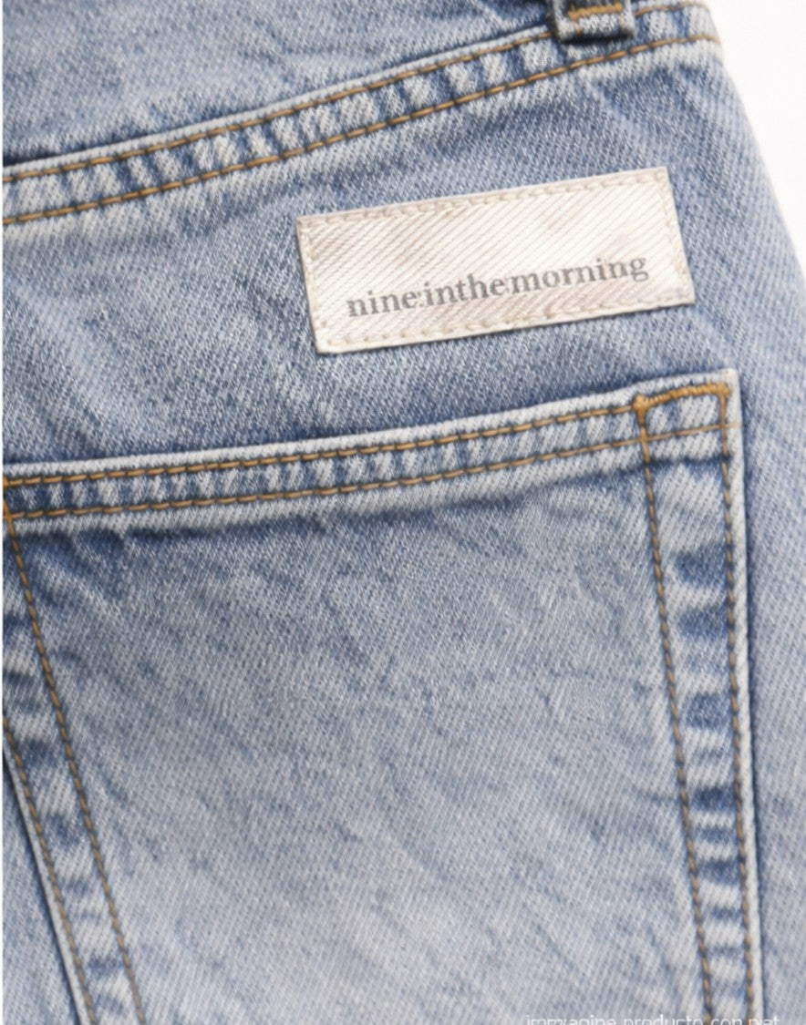 Nine In The Morning Albert 5 Pocket Loose Light Denim Jeans