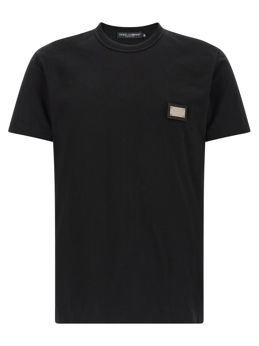 Dolce & Gabbana Logo Plate T-Shirt