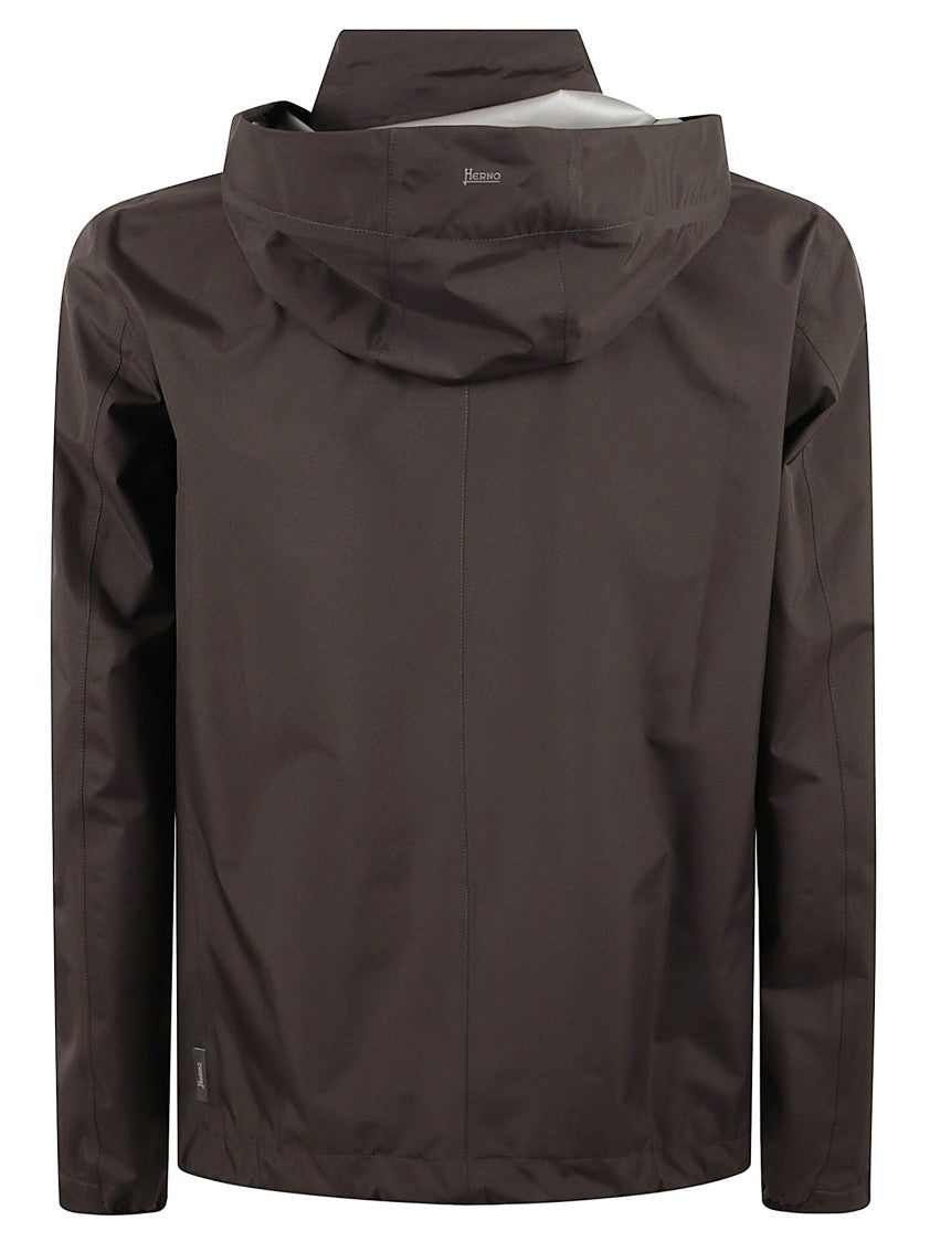 Herno Modern Lightweight Coat With Zip-Up Front