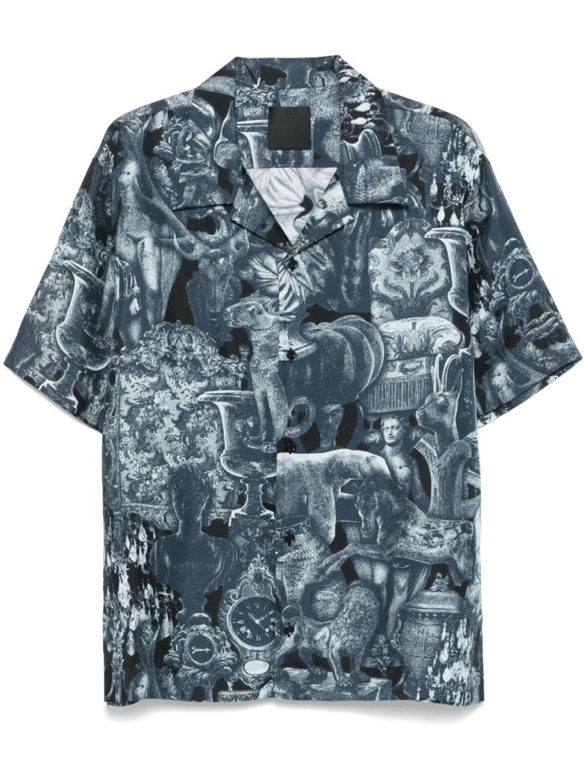 Givenchy Silk Bowling Shirt