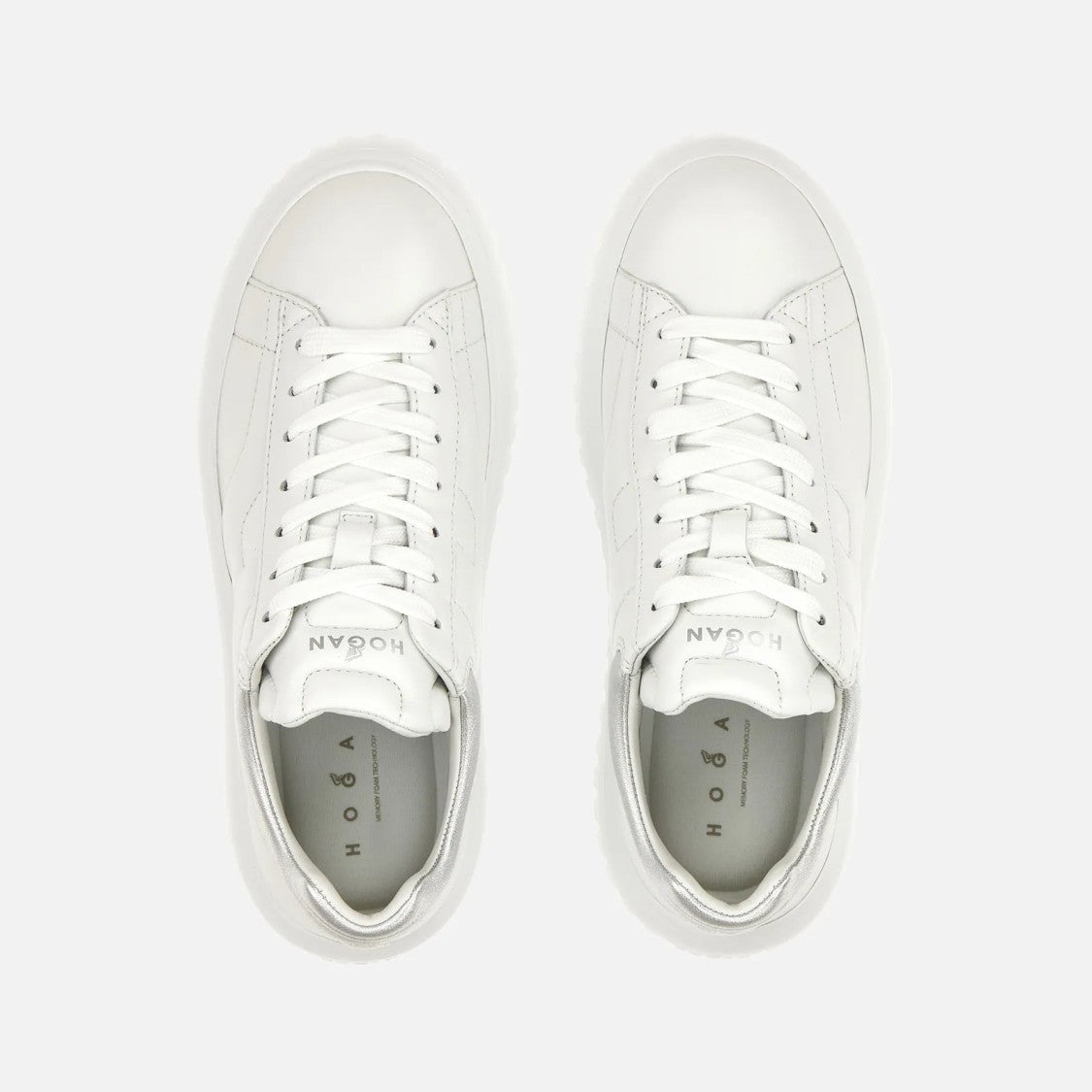 Hogan Contemporary White H-Stripes H Sneakers