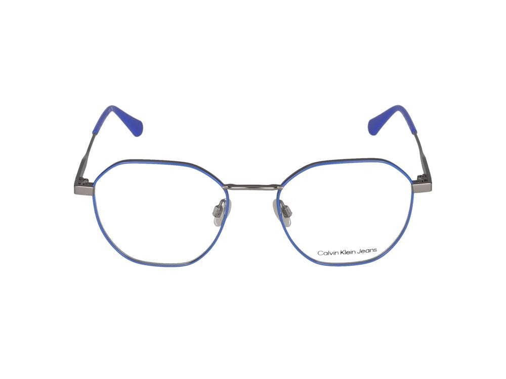 Calvin Klein Jeans Eyeglasses Ckj22220 014 Light Ruthenium/Lightblue 51/19/140