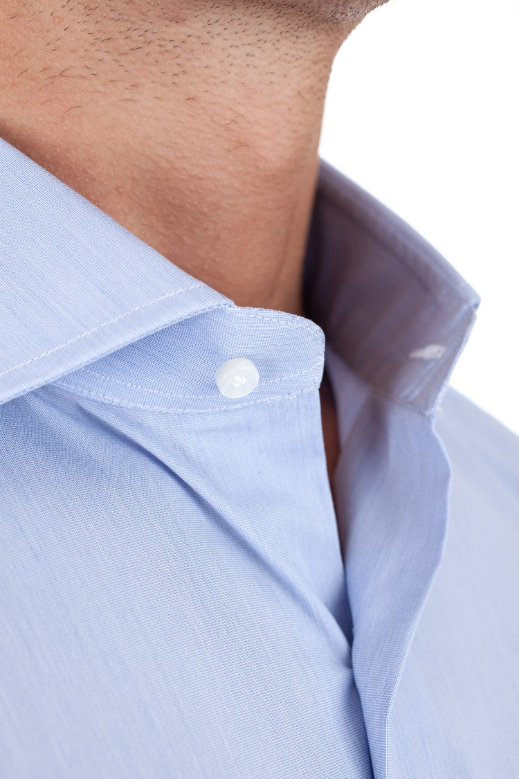 Barba Stretch Poplin Shirt Black Label